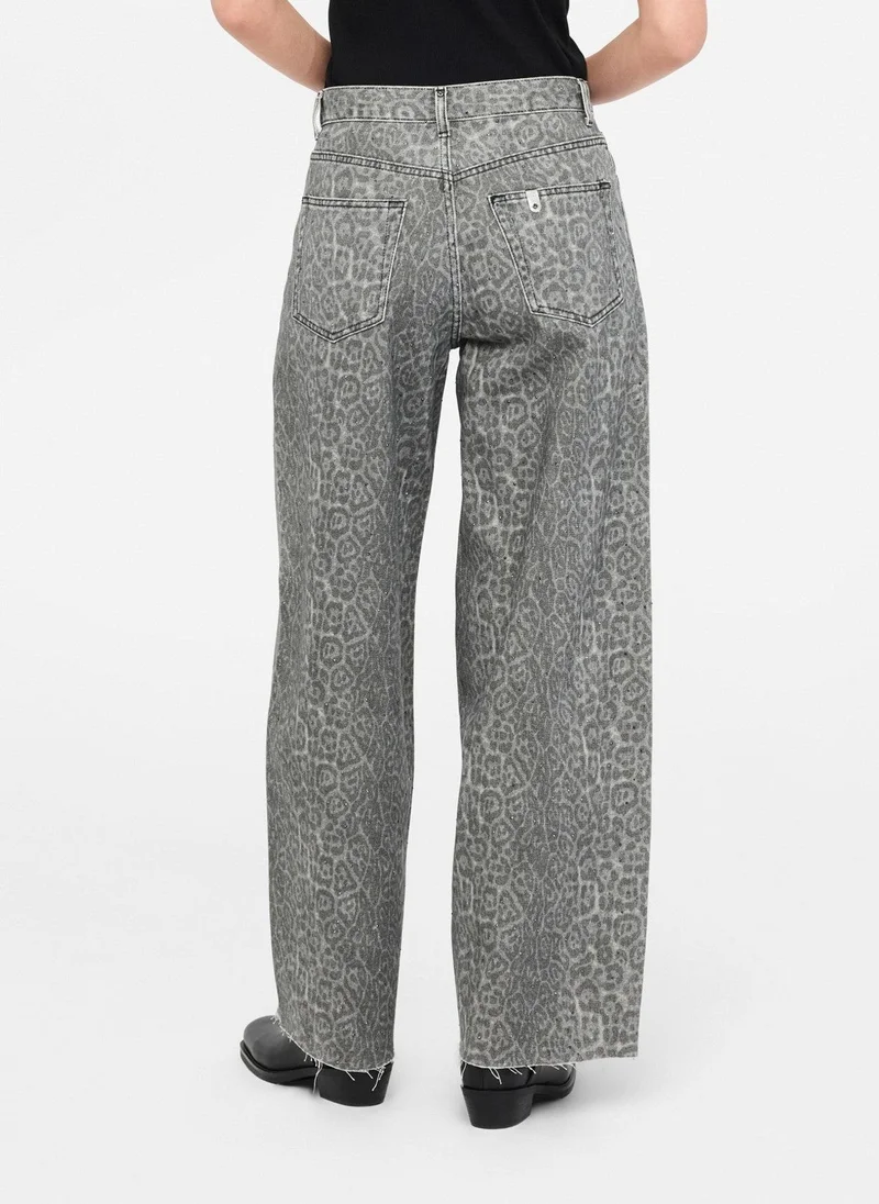 Liu Jo Flared trousers with print