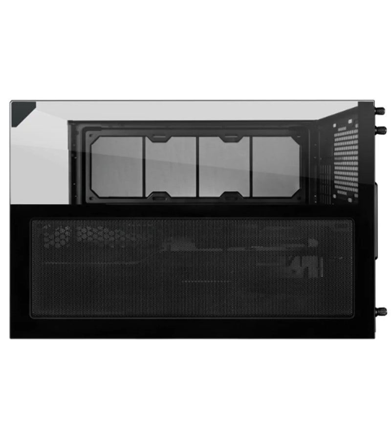 LIAN LI O11 VISION-M Micro-ATX PC Case, Dual-Chamber, 3-Sided Tempered Glass, 360mm Radiator, 410mm GPU Clearance, 162mm CPU Cooler, 12×120mm Fan Support, 140mm PWM Fan Included, USB-C, Black | O11VMX - Image 5