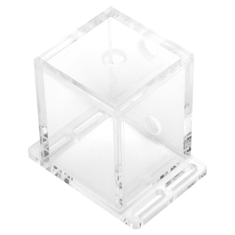 Acrylic Water Tank: 200ml Fully Transparent Strong Durable Water Cooler - G1/4 Interface Easy Installation Mini Tank for Computer CPU Water Cooling System - Image 3