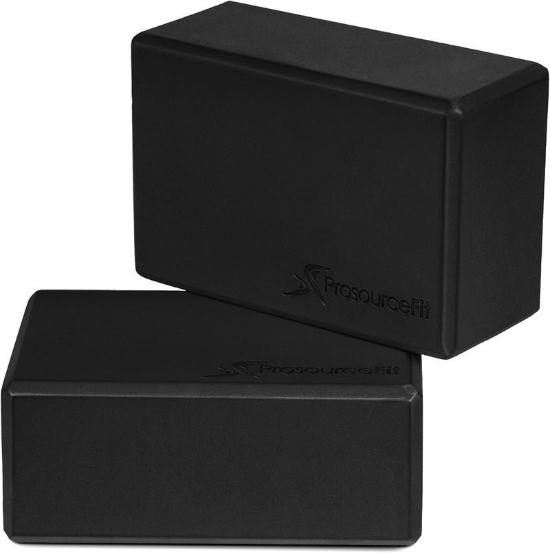 ProSourceFit Foam Yoga Blocks Set of 2, High Density EVA Yoga Bricks, Sturdy Yoga Prop Large Size 4x 6 x 9 - Image 1