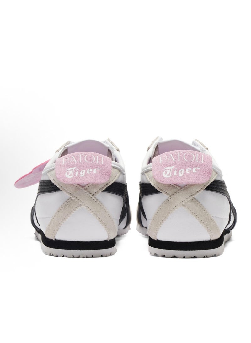 Onitsuka Tiger x PATOU Mexico 66 Athlesiure Sneakers White/Black/Pink - Image 5