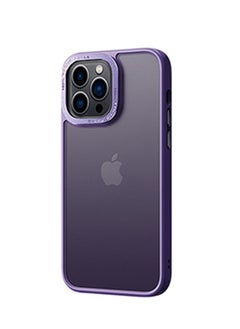 Ant iPhone 14 Pro 6.1" Protective Case, Frosted Phone Cover Scratch and Fingerprint Resistant Case (Dark Purple)  - Image 2