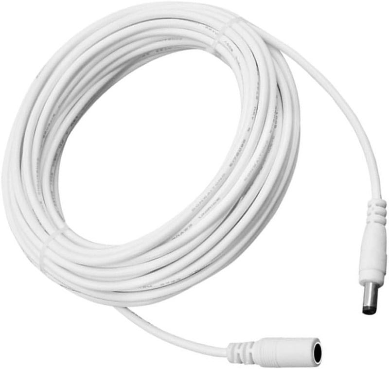 10 متر كابل تمديد تيار مستمر 12 فولت سلك طاقة مقاس 5.5 مم × 2.1 مم موصل لشريط LED وكاميرا وموجه وطابعة - Image 1