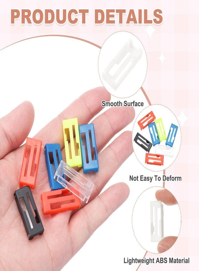 MECCANIXITY 20 Pcs Servo Extension Cable Clips, Servo Cable Safety Connector Lead Wire Buckle Lock for RC Car Plane Boat DIY Y Adapter Cable, White - Image 3