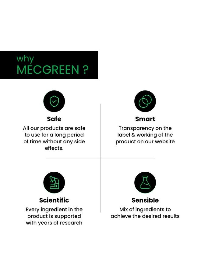 Mecgreen Vitamin C Face Serum for Skin Brightening and Anti-Aging with Hyaluronic Acid, Niacinamide, and Antioxidants - 5-in-1 Daily Repair Serum for Day and Night Use - 30ml - Image 4