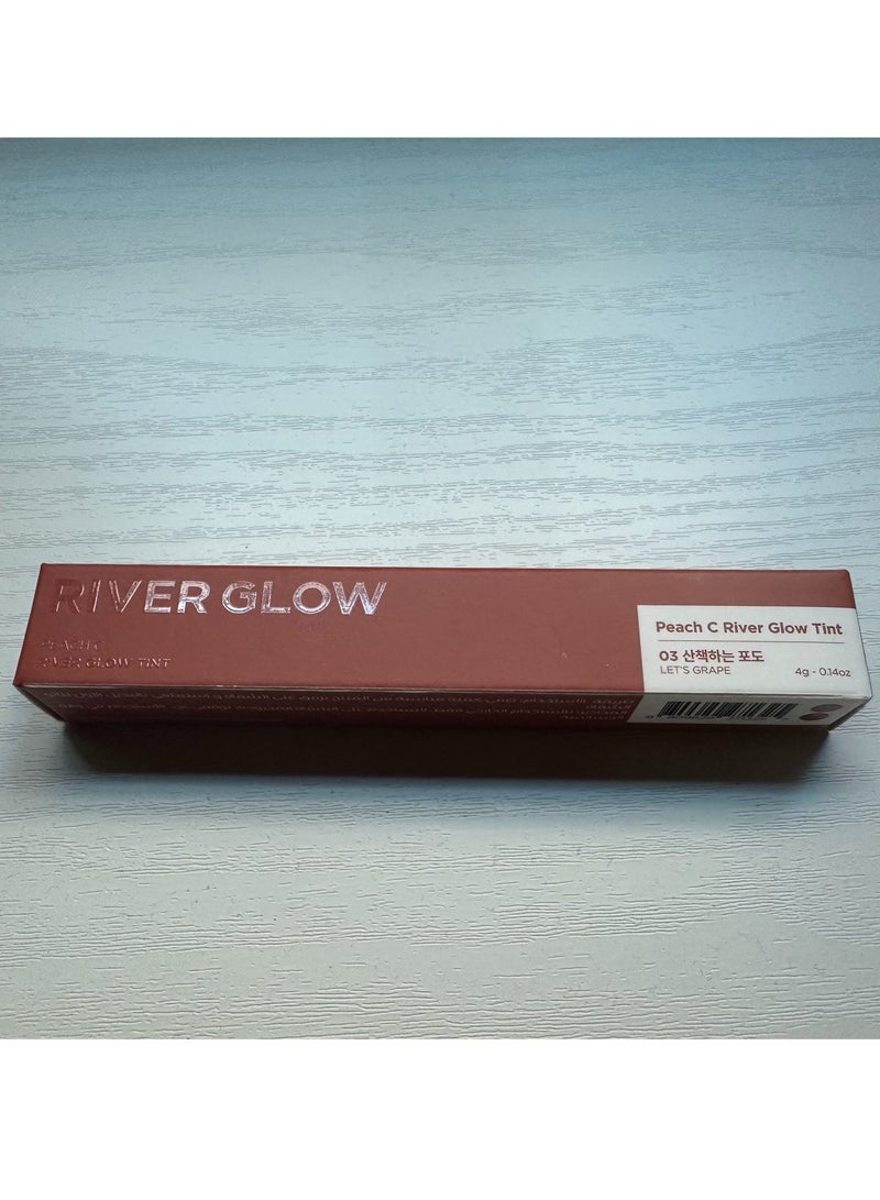 Peach C River Glow Tint 03 Let's Grape color - Image 2