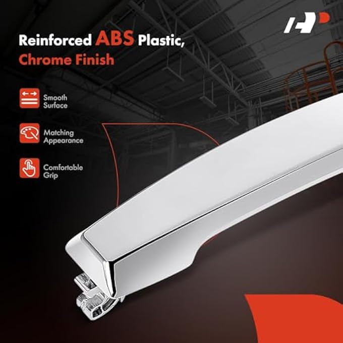 ريحني مقبض باب خارجي على جانب السائق الأمامي الأيسر مع فتحة مفتاح متوافق مع نيسان تايتان 20042015 أرمادا 20072010 باثفايندر أرمادا 2004 كروم استبدال 80647Zc00A - Image 5