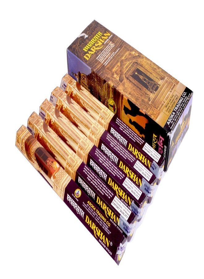 DARSHAN Bharath Incense Stick Box 108 Sticks Incense - Image 1