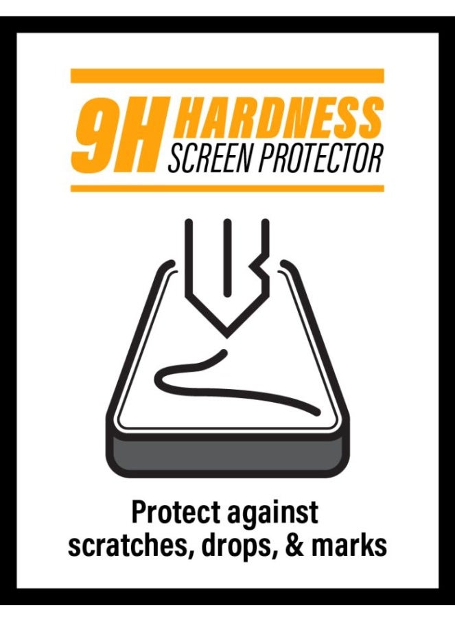 بروستايل واقي شاشة زجاجي مقوى لهاتف iPhone 15 Pro، شفاف عالي الدقة، مضاد للخدش - Image 3