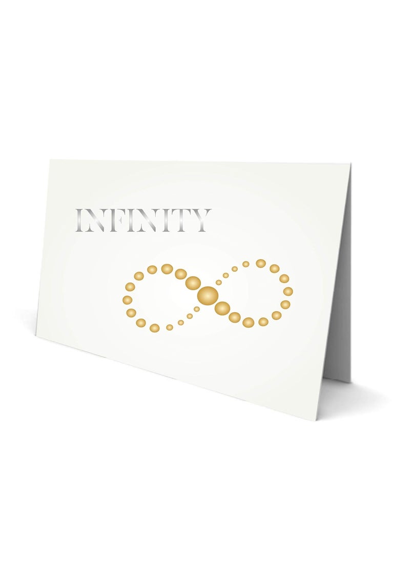 Usnyabni Infinity Stencil, 4.5 x 4.5 inch (S) - 6 Different Infinity Symbol Stencils by CRAFT KREATIVELY  - Image 4