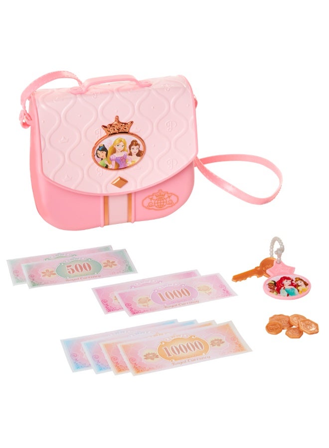 Disney Princess Style Collection Travel Purse Set with Accessories | Realistic Toy Purse with Play Money and Keychain | Pretend Play | Fashion Accessories | Fashion Gift Toys for Girls - Image 1