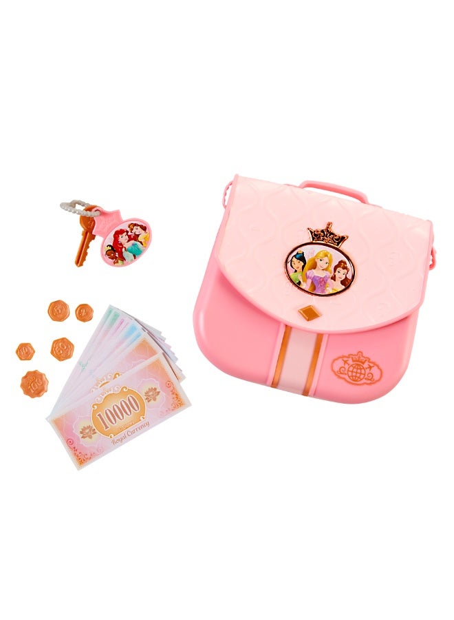 Disney Princess Style Collection Travel Purse Set with Accessories | Realistic Toy Purse with Play Money and Keychain | Pretend Play | Fashion Accessories | Fashion Gift Toys for Girls - Image 2