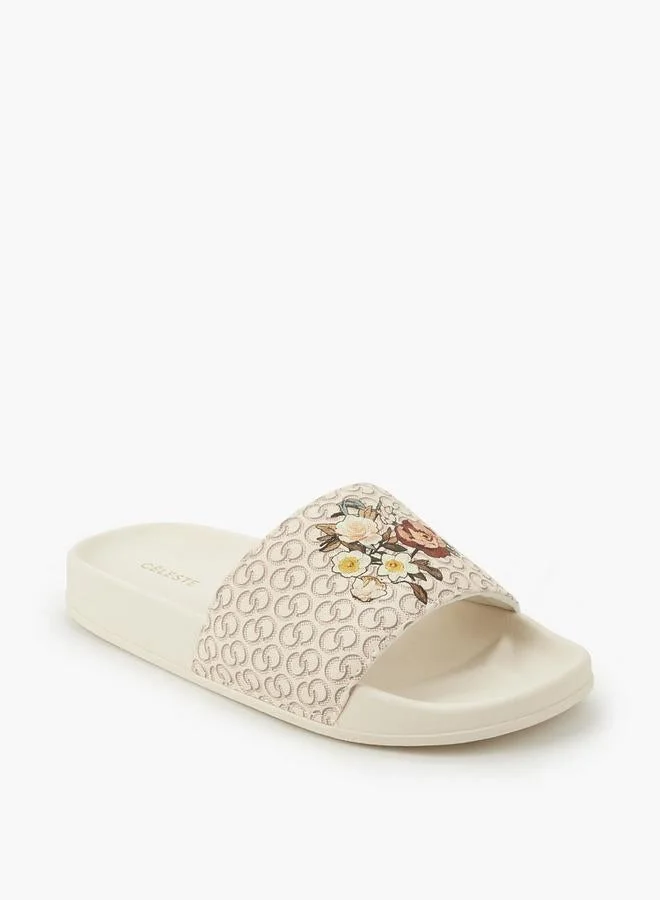 Celeste Women Floral Print Slides