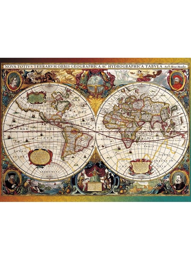 Buffalo Games Going Places World Map Circa 1630750 Piece Jigsaw Puzzle - Image 1