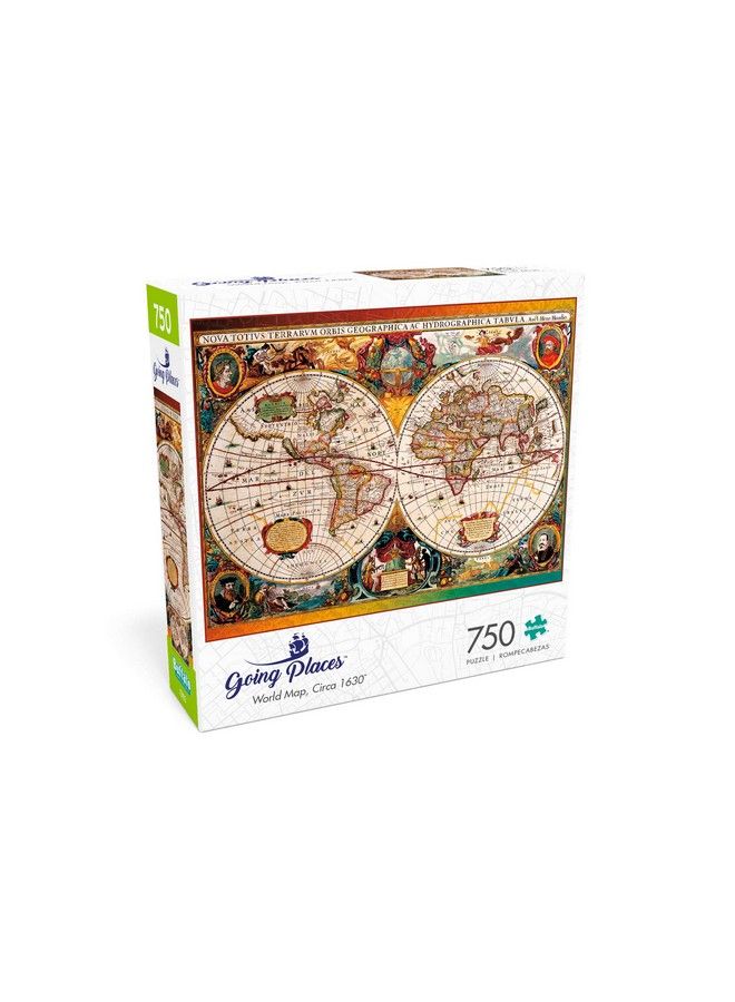 Buffalo Games Going Places World Map Circa 1630750 Piece Jigsaw Puzzle - Image 4