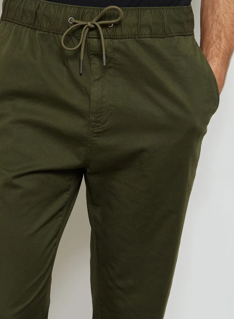 Calvin Klein Jeans Drawstring Slim Fit Chinos