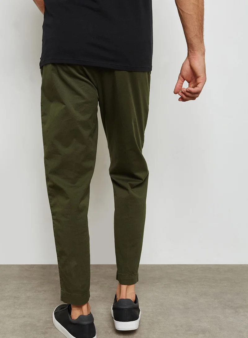 Calvin Klein Jeans Drawstring Slim Fit Chinos