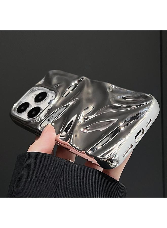 S-TOP Case For iPhone 16 Plus Water Ripple Electroplating Paint TPU Phone Case - Image 4