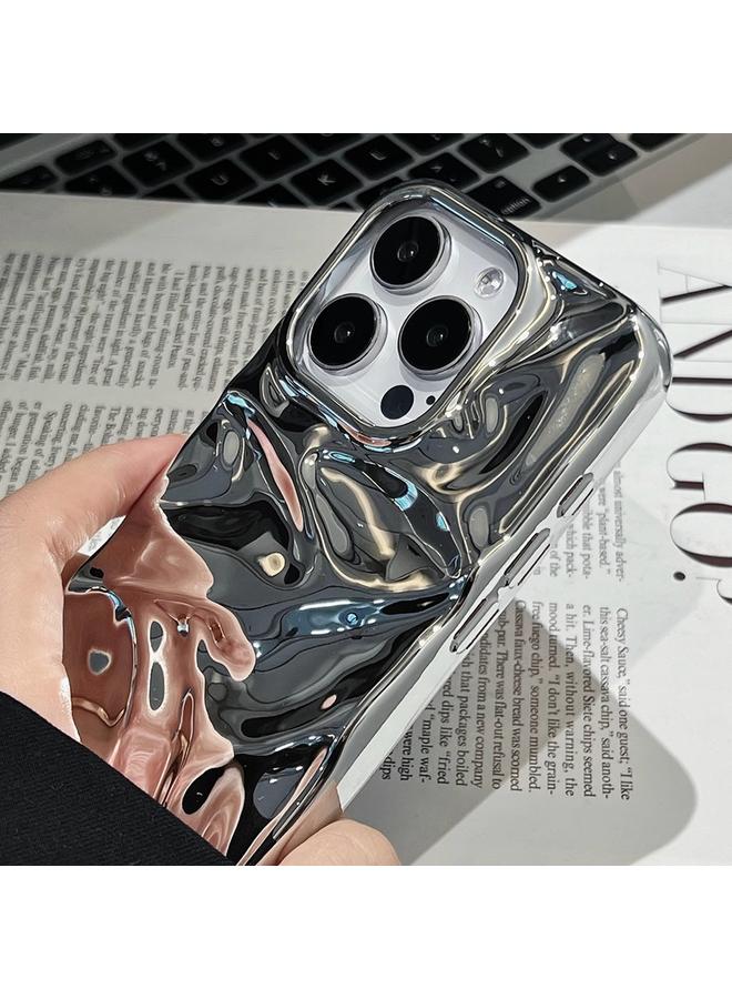 S-TOP Case For iPhone 16 Plus Water Ripple Electroplating Paint TPU Phone Case - Image 3