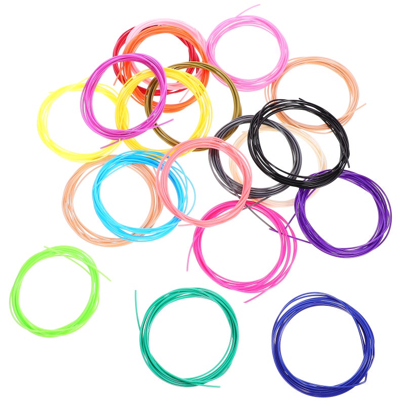 20 Rolls of Printer Filament 1.75mm 3D Filament 3D Printer Filament 1.75mm 3D Printer Filament Refills - Image 1