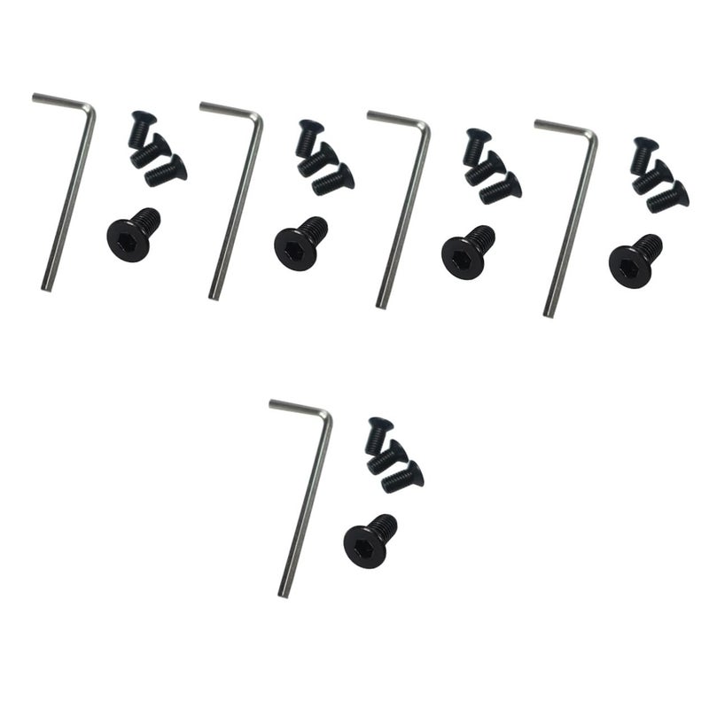 5 Sets Hexagon Handlebar Front Fork Screw Kit For Electric Scooter Replacement Parts - Image 2