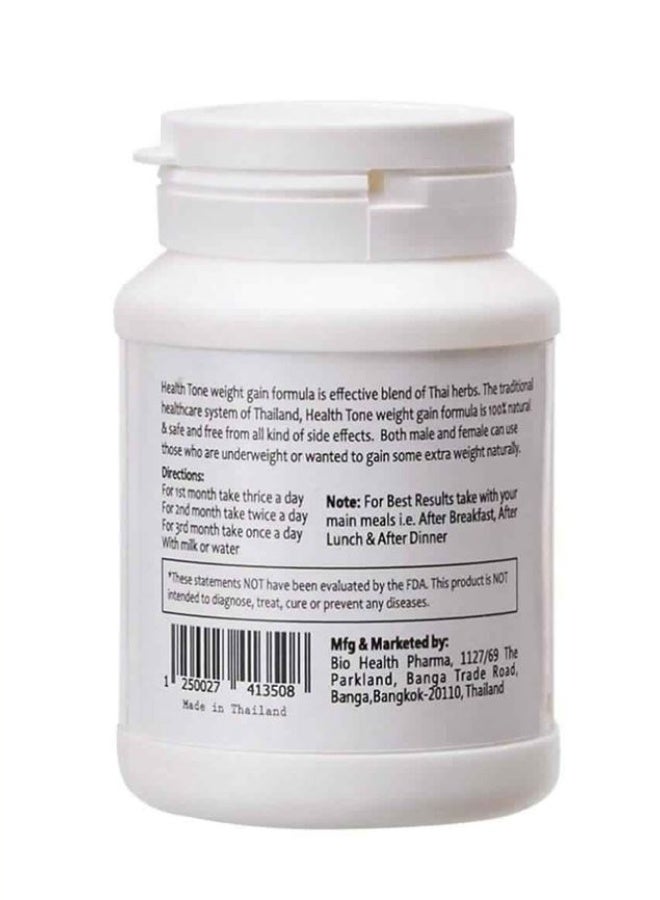هيلث تون كبسولات هيلث تون لزيادة الوزن - محلول للبشرة - ۹۰ كبسولة - Image 2