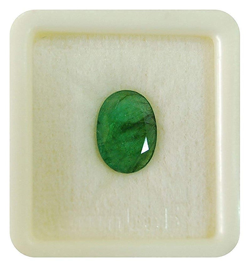 Sidharth Gems 9.25 Ratti 100% Brazilian Emerald Panna Original Gemstone Certified Natural Gemstone AA++ Quality - Image 4