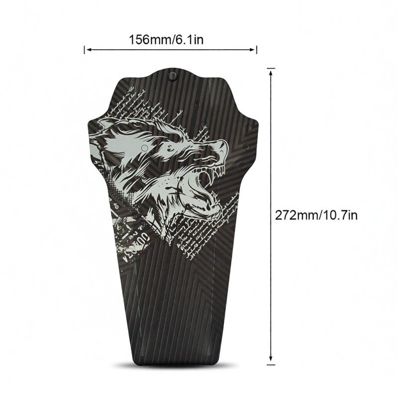 Bicycle Mudguards: High Intensity PP Material, Streamline Shape - Easy Installation With Adjustable Cable Ties for Road Mountain Bike Riders - Image 5