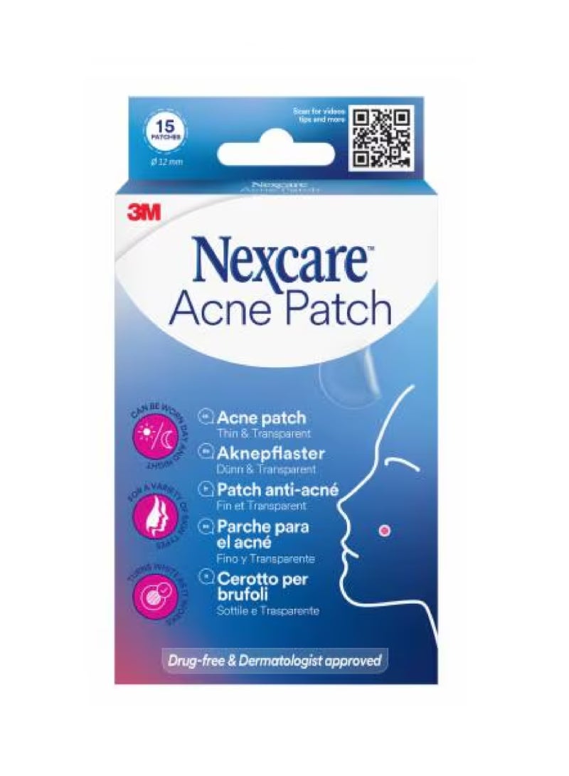 NEXCARE ACNE PATCH 15S