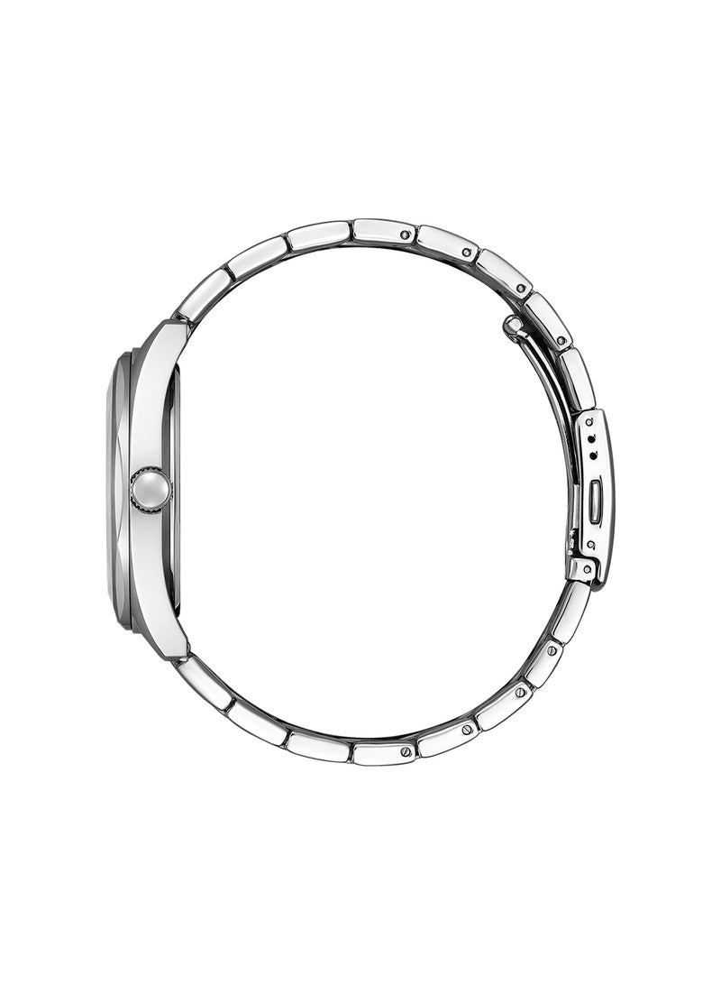 CITIZEN ساعة يد رجالية أنالوج دائرية الشكل من الفولاذ المقاوم للصدأ BI5110-54B - 41 مم - Image 3