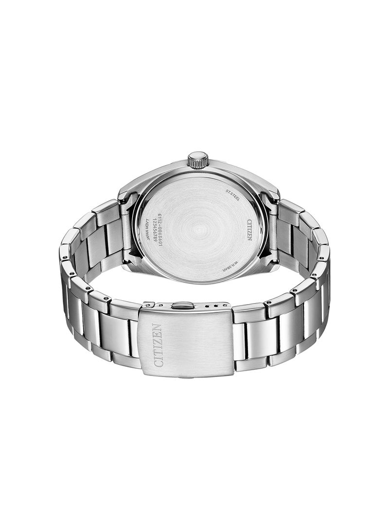 CITIZEN ساعة يد رجالية أنالوج دائرية الشكل من الفولاذ المقاوم للصدأ BI5110-54B - 41 مم - Image 2