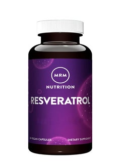 MRM Nutrition 100mg Natural Trans-resveratrol | Antioxidant | Gluten-Free + Vegan | 60 Servings  - Image 1
