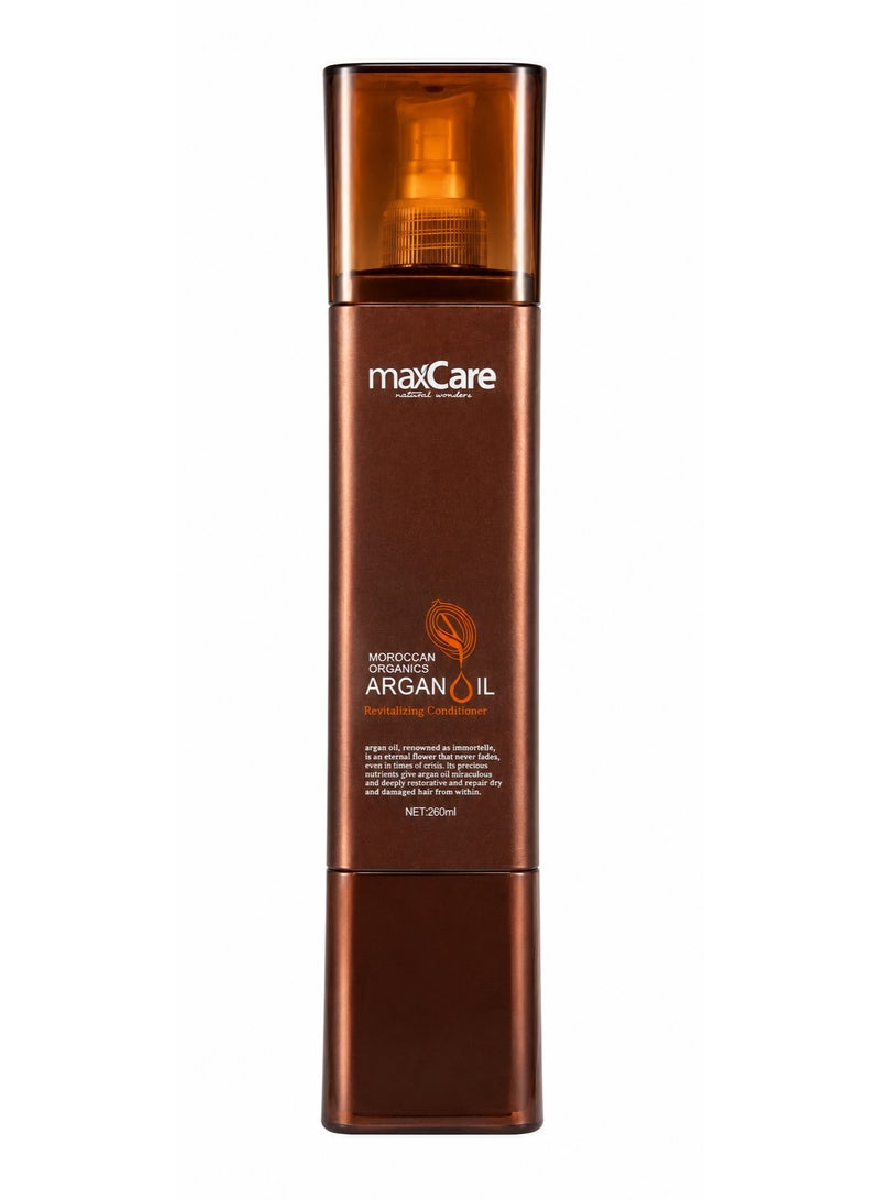 MaxCare Moroccan Organics Argon Oil Sulfate Free Hair Conditioner - 260ml - Image 3