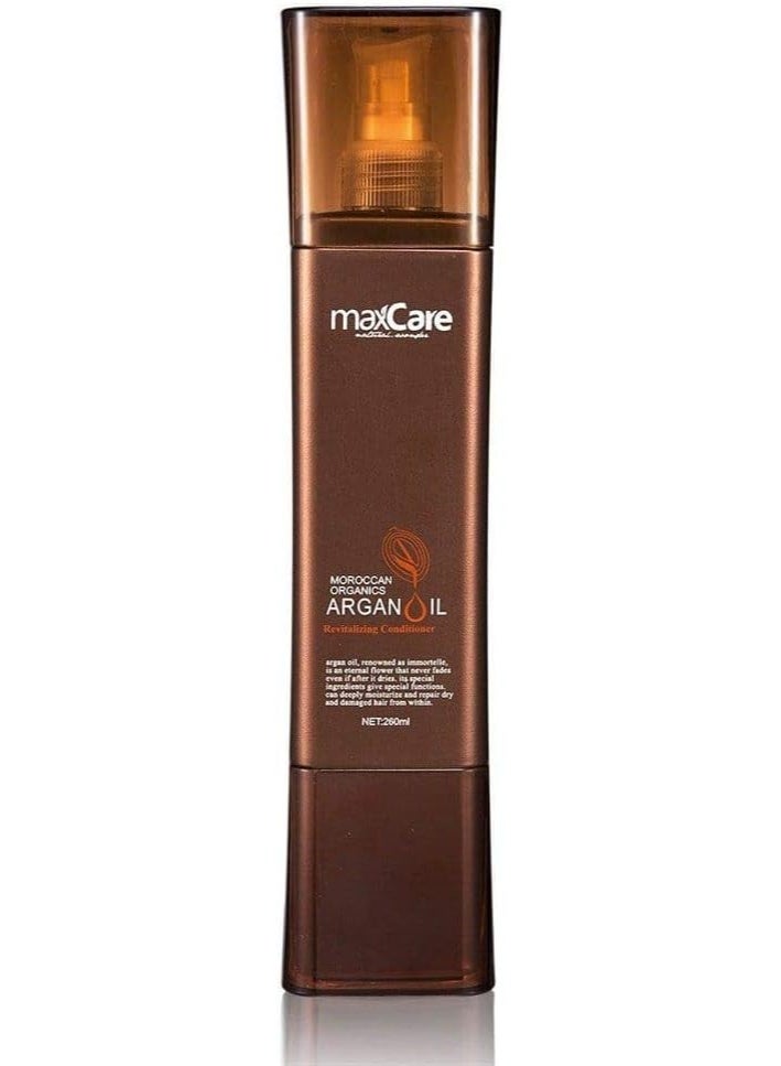 MaxCare Moroccan Organics Argon Oil Sulfate Free Hair Conditioner - 260ml - Image 2