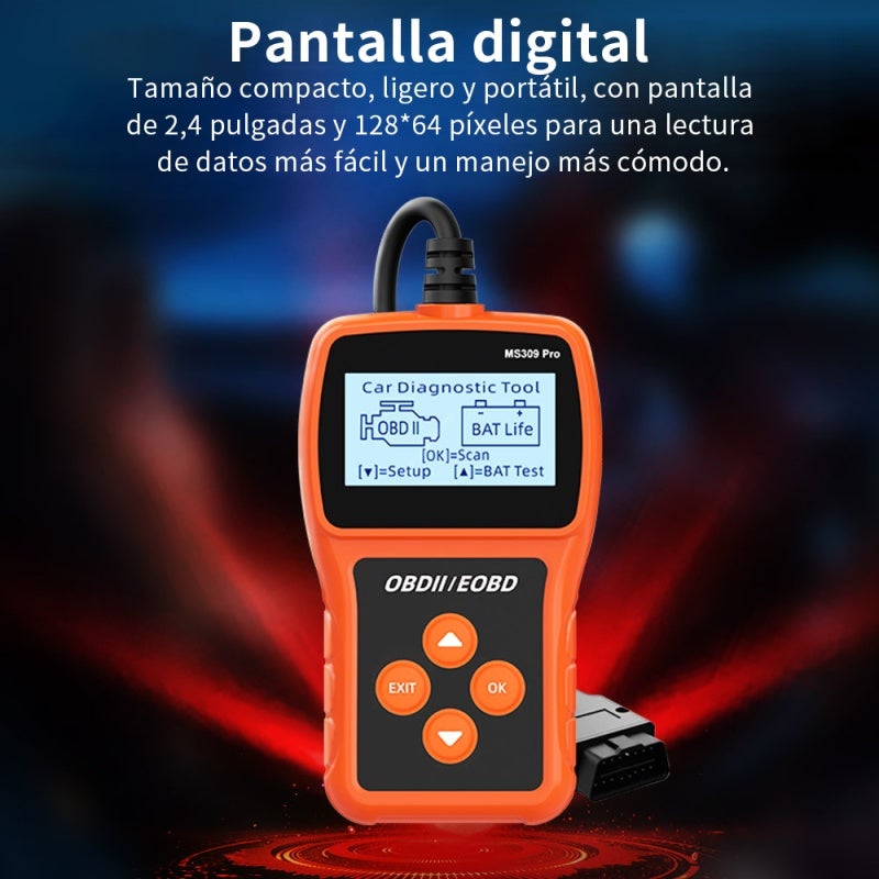Car Professional Scan Tool Auto OBD Battery Lifespan Tester Automobile Code Reader Car Fault Detector - Image 3