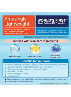 Biore UV Aqua Rich Watery Essence Sunscreen SPF50 70g  - Image 4