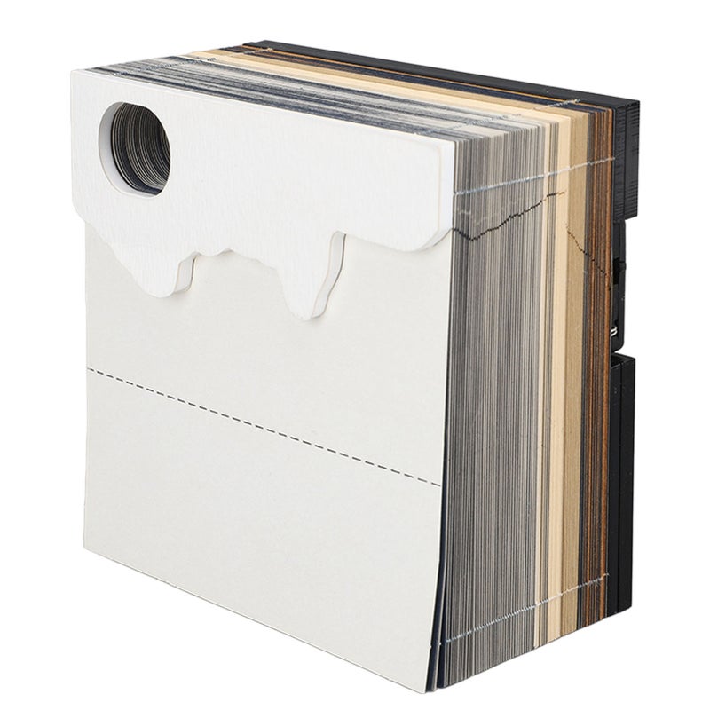 Castle 3D Memo Pad Multifunction 2024 Calendar Notepad Convenience Stickers with Light Christmas Gift - Image 2