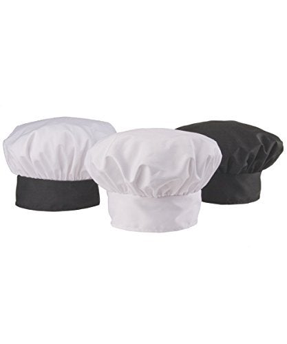 KNG Traditional Chef Hat, Black - Image 2