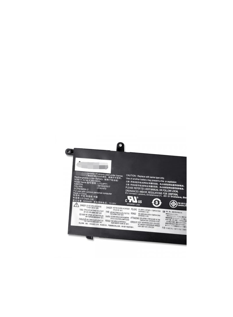 Terabyte L17L6P71 Laptop Battery Compatible with Lenovo ThinkPad X280 A285 Series Notebook 01AV470 L17M6P71 01AV471 L17C6P71 01AV472 L17M6P72 01AV484 L17C6P72 01AV485 SB10K97619 11.4V 48Wh 4.2Ah - Image 3