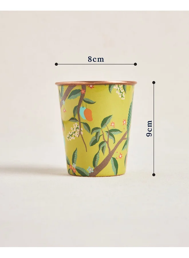 Chumbak Chumbak Serenade Copper Tumbler, 280 ml | Copper Tumbler |Copper glass | Water Tumbler|Dining Essential| Tableware|Drinkware