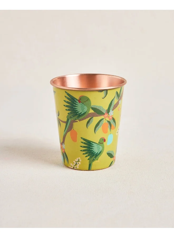 Chumbak Chumbak Serenade Copper Tumbler, 280 ml | Copper Tumbler |Copper glass | Water Tumbler|Dining Essential| Tableware|Drinkware