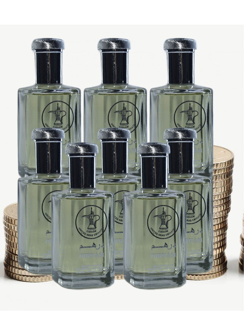 Dirham 8 Pieces Dirham Perfume EDT 100Ml - Image 1