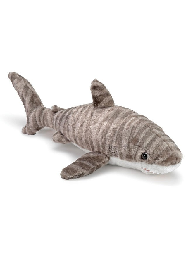 Wild Republic Wild Republic Tiger Shark Plush, Stuffed Animal, Plush Toy, Gifts for Kids, Cuddlekins 13 Inches  - Image 1