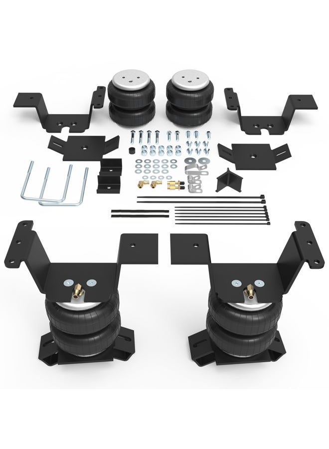 DEEAGLE Air Bags Suspension Kit for 2007-2018 GMC Sierra 1500 2WD/4WD, Chevrolet Silverado 1500 2WD/4WD, 5000 Lbs of Load Leveling Capacity, Air Line, Mounting Bracket, Valve - Image 1