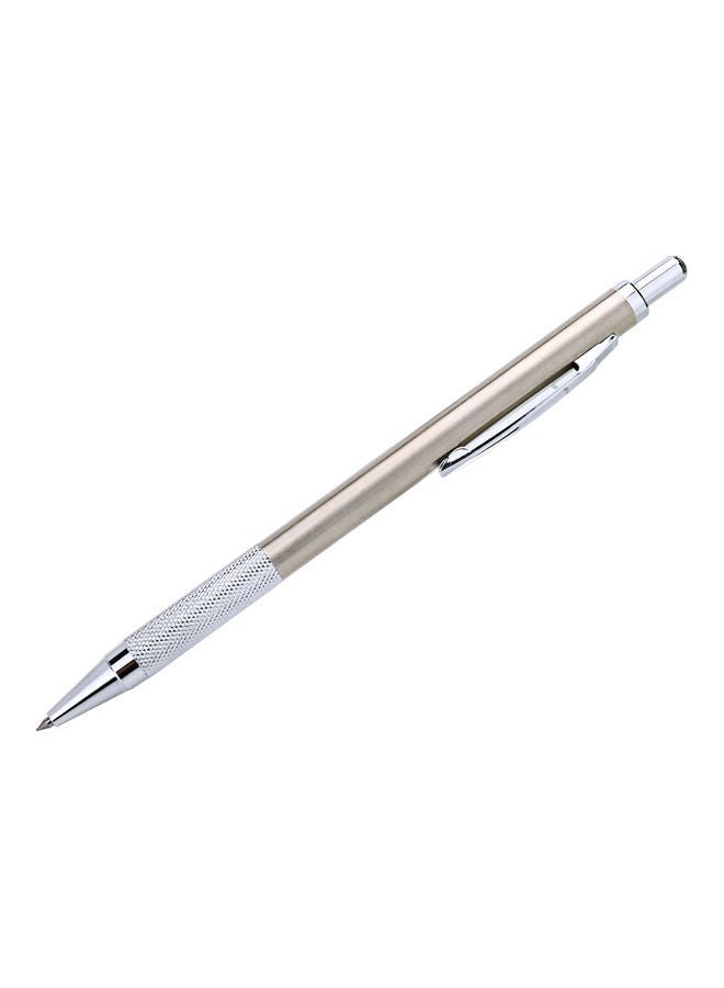 NIBEMINENT Glass Cutter Pen Engrave Scriber Cutting Tool Silver 15.30x1.3x1.3cm  - Image 1