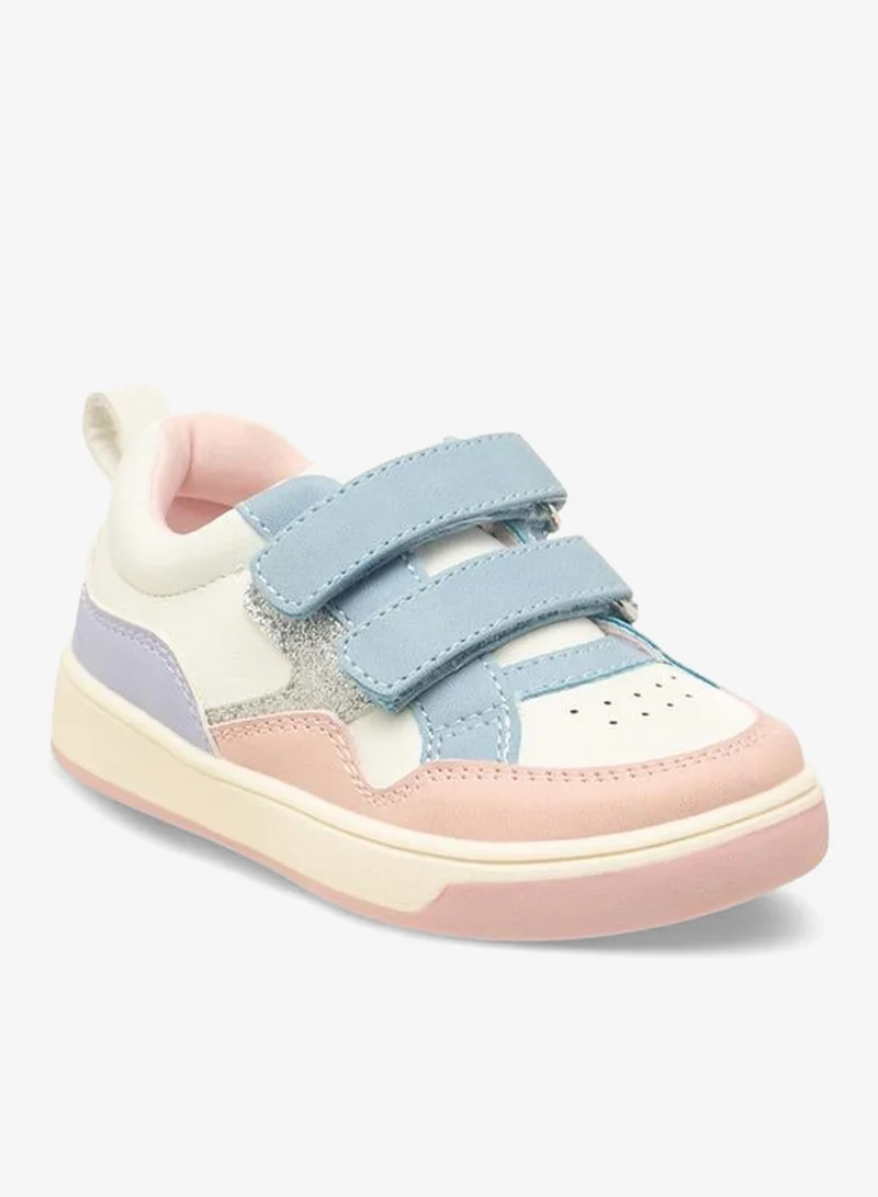 بيرفيت Colourblock Hook & Loop Sneakers