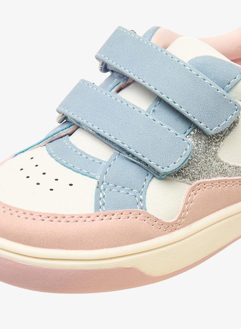 Barefeet Colourblock Hook & Loop Sneakers - Image 4