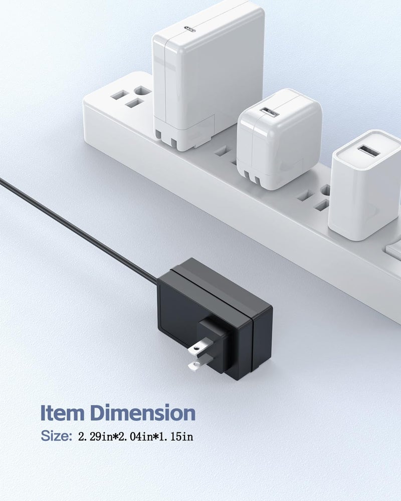 Superer (UL Safety Certified) Charger Fit for Gateway Laptop 12V 2A - (Fit for Model GWTC116-2BL,GWTC116-2BK,GWTN156-11BK,SAW30A-120-2000U,GWTN141-5BK,GWNC21524-BK,GWTC116 GWTN116 GWTN141 GWNC21524 GWTN133) - Image 5