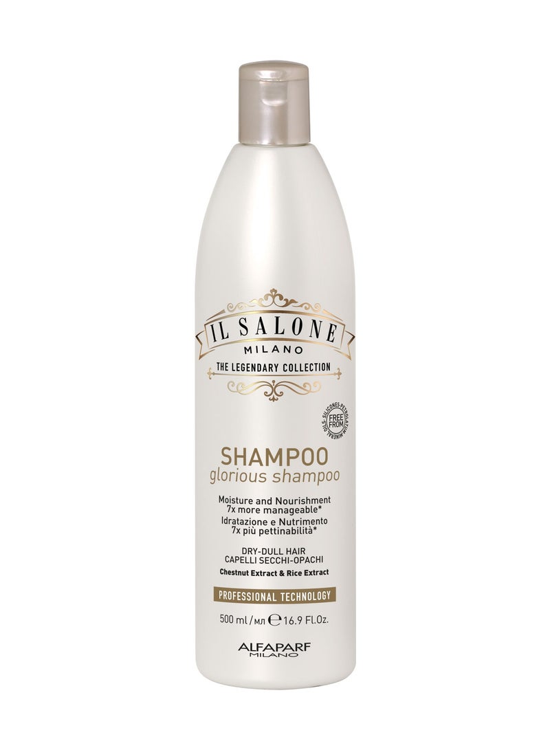 IL SALONE Shampoo With Protein For Dry And Damaged Hair 500Ml - Image 1
