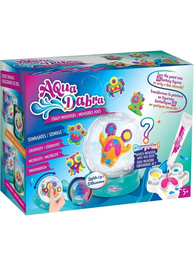 Aqua Dabra Aqua Dabra Crazy Monsters Water Globe Kit  - Image 1
